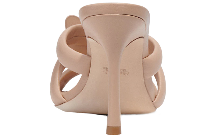 (W) Coach Leather Band High Heel Slide 'Light Brown' 圖 4