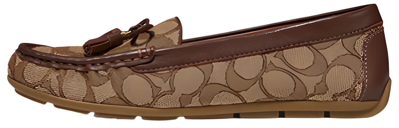 women-coach-leather-brown-logo-print-bow-fg-4295-khsd