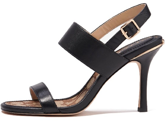 (W) 蔻驰黑色时尚皮革扣带高跟凉鞋 CE319_BLK Buy (W) 蔻驰黑色时尚皮革扣带高跟凉鞋 CE319_BLK