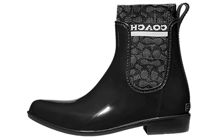 (Women) Coach Leather Chelsea Boot &#x27;Black&#x27; G5254_BLK