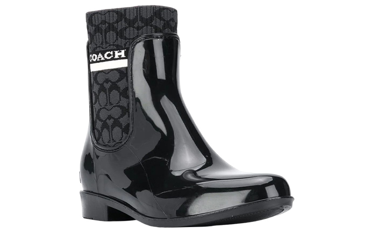 Order (W) コーチ レザー チェルシーブーツ (ブラック) G5254_BLK