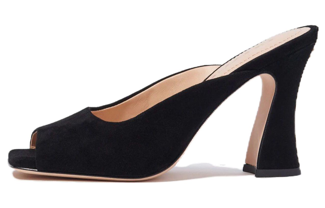 Buy (W) Coach Sandal Kulit Kenyamanan Terbuka 'Hitam' CI228_BLK