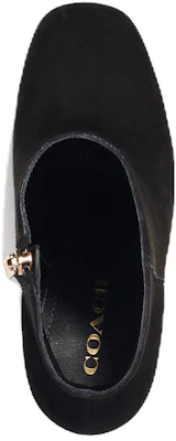 (W) Bota Negra Coach de Cuero con Punta Redonda y Tobillo Cómodo CE514_BLK Lookbook (W) Bota Negra Coach de Cuero con Punta Redonda y Tobillo Cómodo CE514_BLK