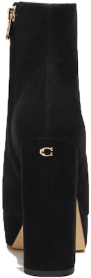 (W) Bota Negra Coach de Cuero con Punta Redonda y Tobillo Cómodo CE514_BLK Shop (W) Bota Negra Coach de Cuero con Punta Redonda y Tobillo Cómodo CE514_BLK