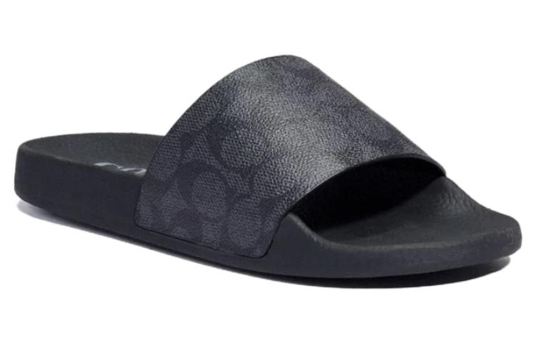 (W) Coach Leather CMFT Slide 'Black' 圖 3