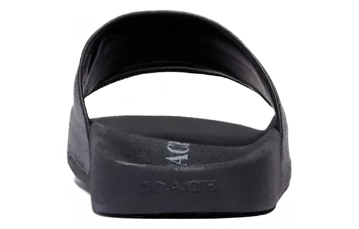 (W) Coach Leather CMFT Slide 'Black' 圖 4