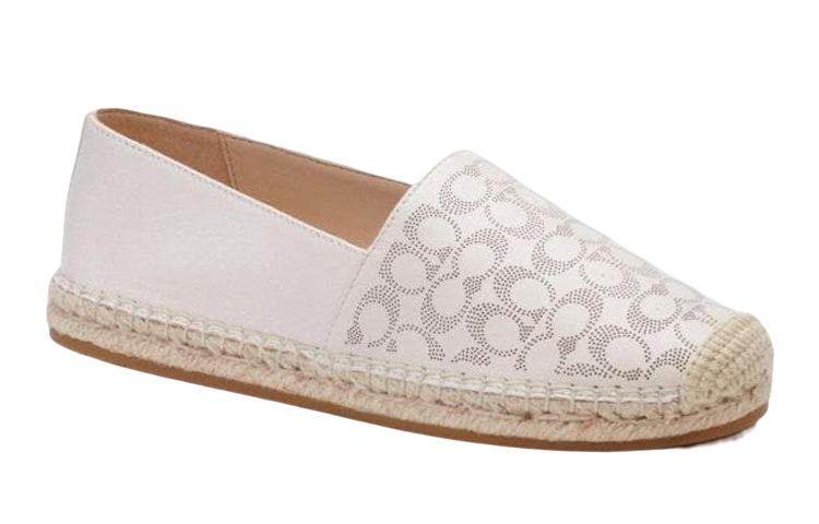 (W) Coach Leather Flat 'Beige' 圖 3