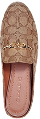 (W) コーチ レザー フラットシューズ (ブラウン) C5771_KHSD Shop (W) コーチ レザー フラットシューズ (ブラウン) C5771_KHSD