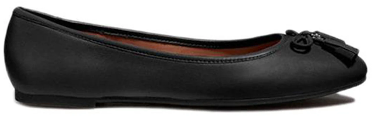 (W) Coach Leren Platte Schoen ''Eenvoudige Mode Zwart'' FG2941_BLK Order (W) Coach Leren Platte Schoen ''Eenvoudige Mode Zwart'' FG2941_BLK