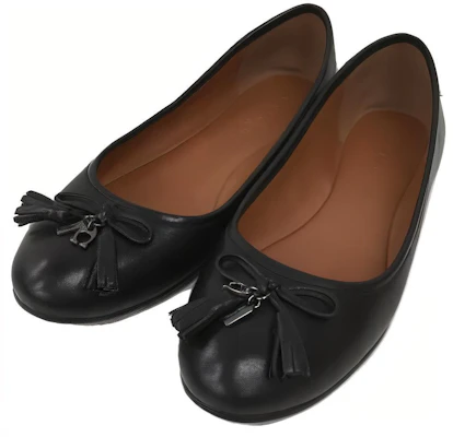 (W) Coach Leren Platte Schoen ''Eenvoudige Mode Zwart'' FG2941_BLK Purchase (W) Coach Leren Platte Schoen ''Eenvoudige Mode Zwart'' FG2941_BLK