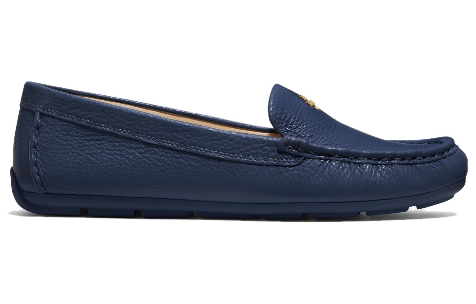 Order COACH 蔻馳 皮革平底鞋 女款 藍色