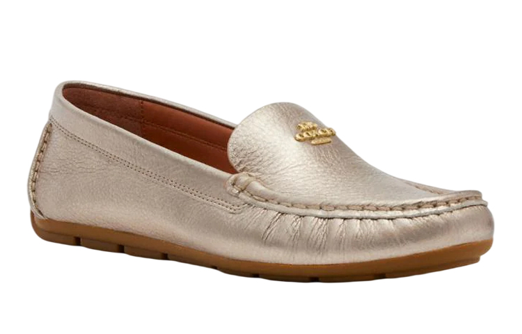 (W) Coach Leather Flats 'Gold' 圖 2