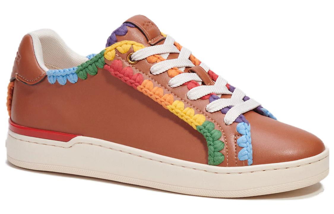 Order (W) Coach Zapatos de Cuero con Cordones Punta Redonda 'Fashion Brown' CK076-VSS