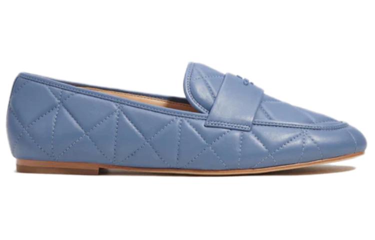 (W) Coach Leather Loafer 'Blue' 圖 2
