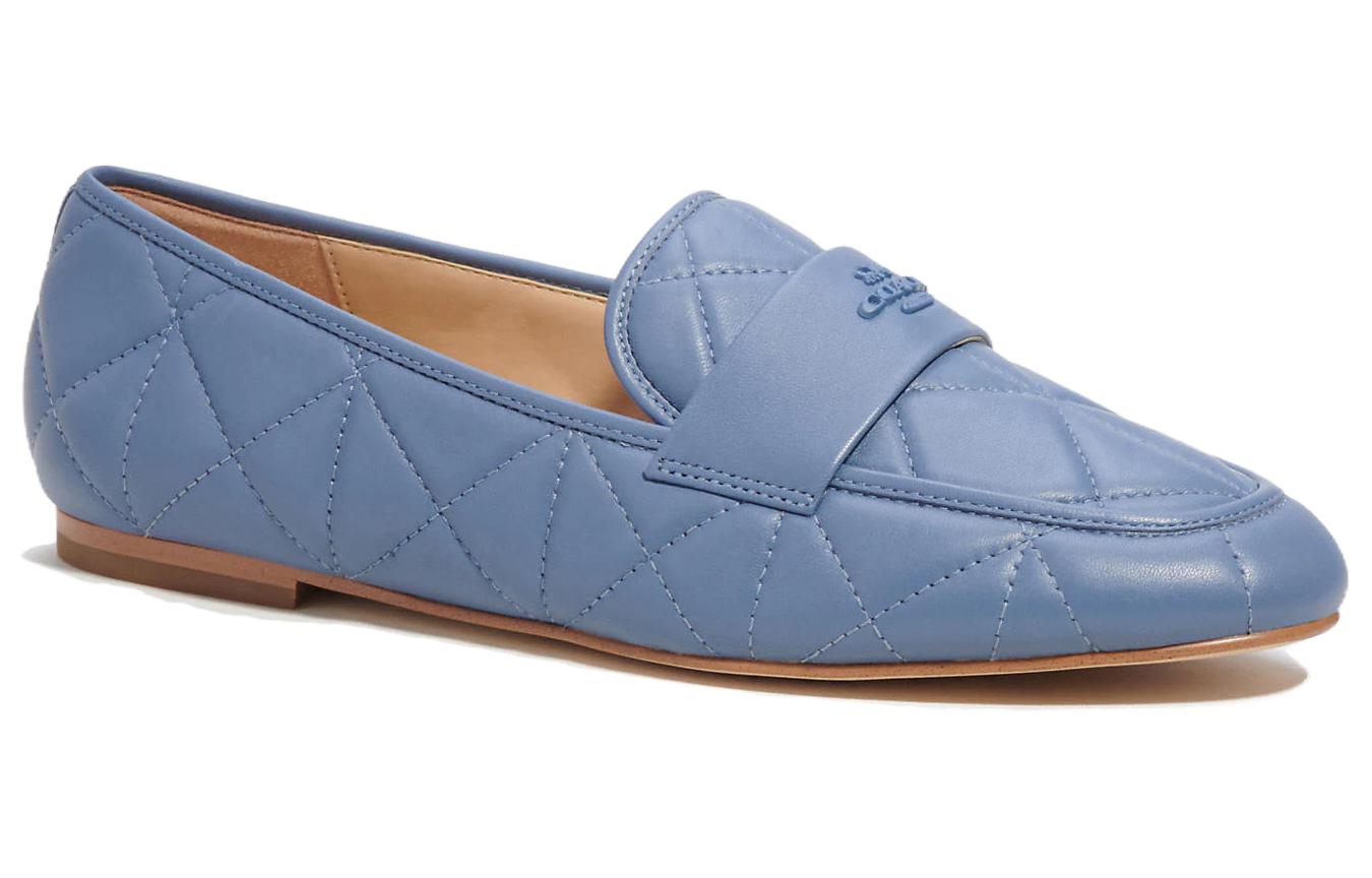 (W) Coach Leather Loafer 'Blue' 圖 3