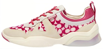 (Women) Coach Leather Low-Top 'Pink' G4972_BH1 (Women) Coach Leather Low-Top 'Pink' G4972_BH1