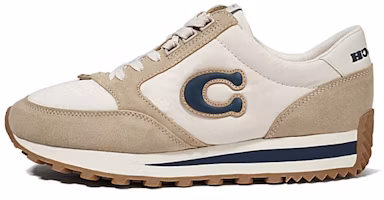(Women) Coach Leather Low-Top Sneaker 'Light Coffee' CI219_EM7 (Women) Coach Leather Low-Top Sneaker 'Light Coffee' CI219_EM7