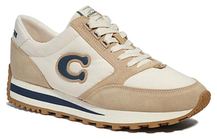 (W) Coach Leather Low-Top Sneaker 'Light Coffee' 圖 3