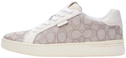 (Women) Coach Leather Low Top 'Fashion Grey' G5037_E4V (Women) Coach Leather Low Top 'Fashion Grey' G5037_E4V