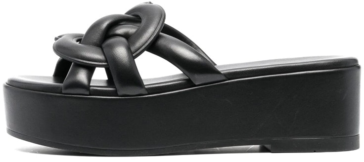 women-coach-leather-platform-open-toe-slide-black-ci-221-blk
