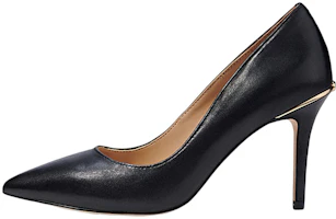 (Women) Coach Leather Pointed-Toe Stiletto High Heels '9cm Black' CC558_BLK (Women) Coach Leather Pointed-Toe Stiletto High Heels '9cm Black' CC558_BLK