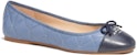 (W) Coach Kulit Slip-On Hujung Bulat 'Ungu' CK425_D61