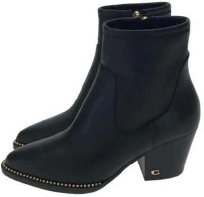 (W) Coach Boot Kulit Bulat Resleting 'Hitam' G4847_BLK Lookbook (W) Coach Boot Kulit Bulat Resleting 'Hitam' G4847_BLK