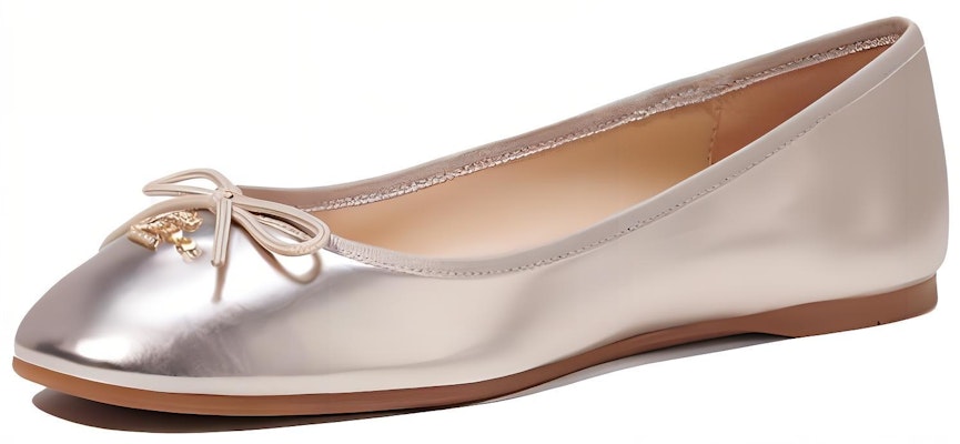 (Women) Coach Leather Round Toe Flat Slip-On 'Champagne Comfort' CD315_CHP Buy (Women) Coach Leather Round Toe Flat Slip-On 'Champagne Comfort' CD315_CHP
