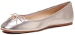 (W) Coach Slip-On Kulit Rata Hujung Bulat 'Champagne Comfort' CD315_CHP