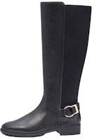 (Women) Coach Leather Round Toe Zip High-Top Boots 'Black' C5767_BLK (Women) Coach Leather Round Toe Zip High-Top Boots 'Black' C5767_BLK