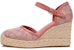 (Women) Coach Leather Simple Fashion Wedge 'Pink' C8911_PIN