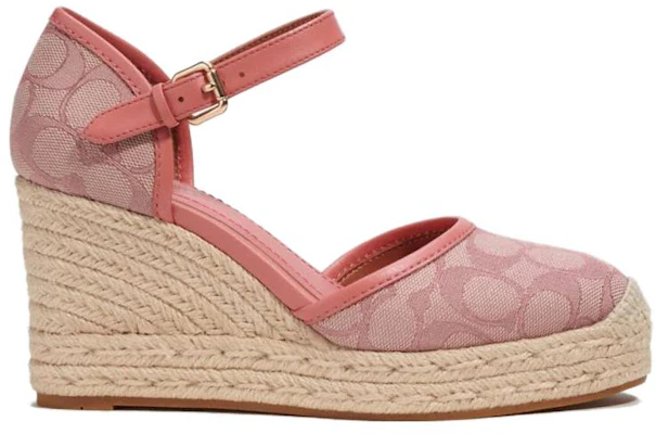 (W) Coach Cuña de Cuero Rosa de Moda Simple C8911_PIN Order (W) Coach Cuña de Cuero Rosa de Moda Simple C8911_PIN