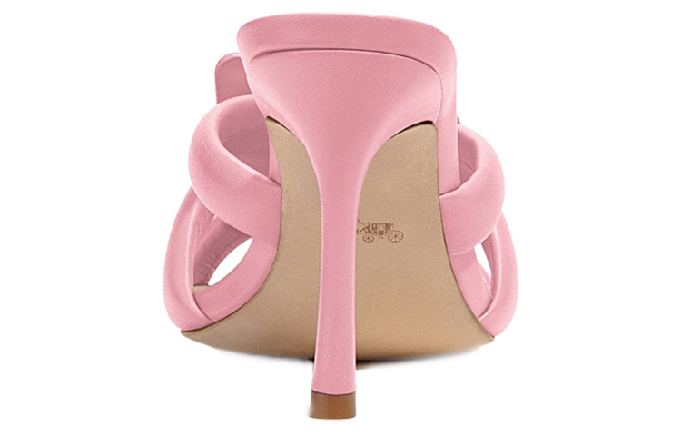 (W) Coach Leather Slide 'Simple Elegance Pink' 圖 4