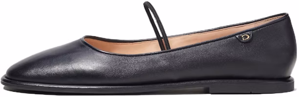 (Women) Coach Leather Slip-On 'Black Comfort' CN116_BLK (Women) Coach Leather Slip-On 'Black Comfort' CN116_BLK