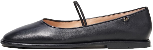 (Women) Coach Leather Slip-On 'Black Comfort' CN116_BLK (Women) Coach Leather Slip-On 'Black Comfort' CN116_BLK