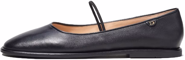 (Women) Coach Leather Slip-On 'Black Comfort' CN116_BLK (Women) Coach Leather Slip-On 'Black Comfort' CN116_BLK