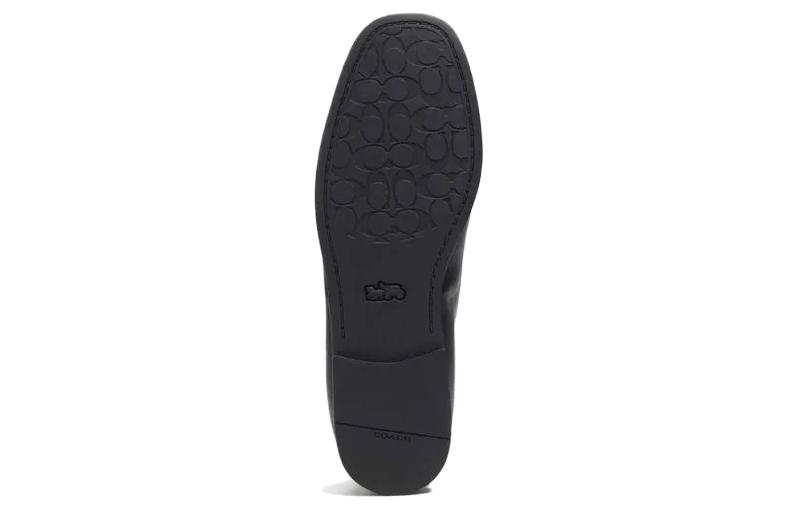 Purchase (Women) Coach Leather Slip-On 'Black Comfort' CN116_BLK