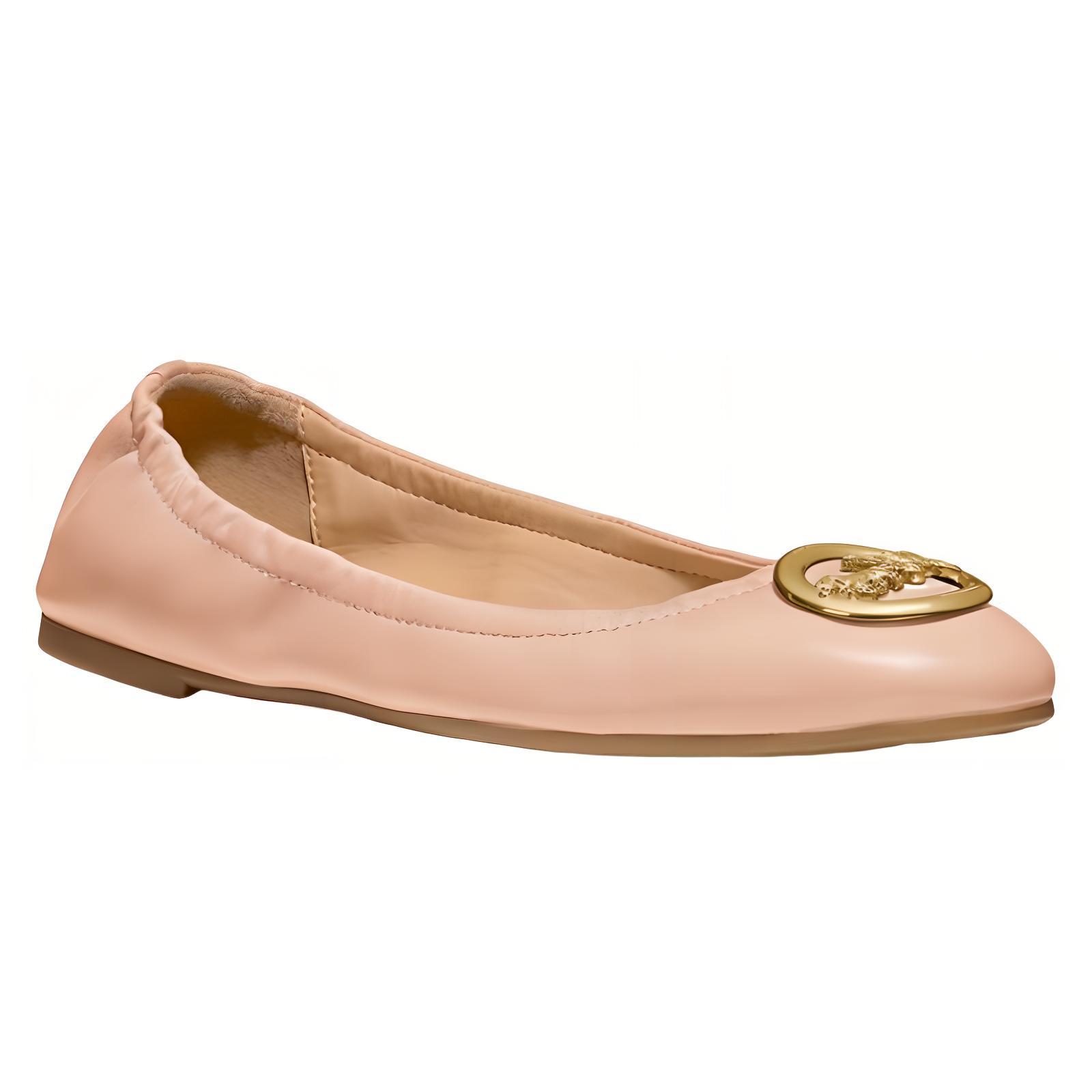 (W) Coach Leather Slip-On 'Pink' 圖 4