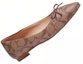 Shop (W) Coach Kasut Kulit Slip-On Rata 'Coklat' C2913_KHSD