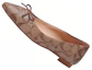 Purchase (Women) Coach Leather Slip-On Flat 'Brown' C2913_KHSD