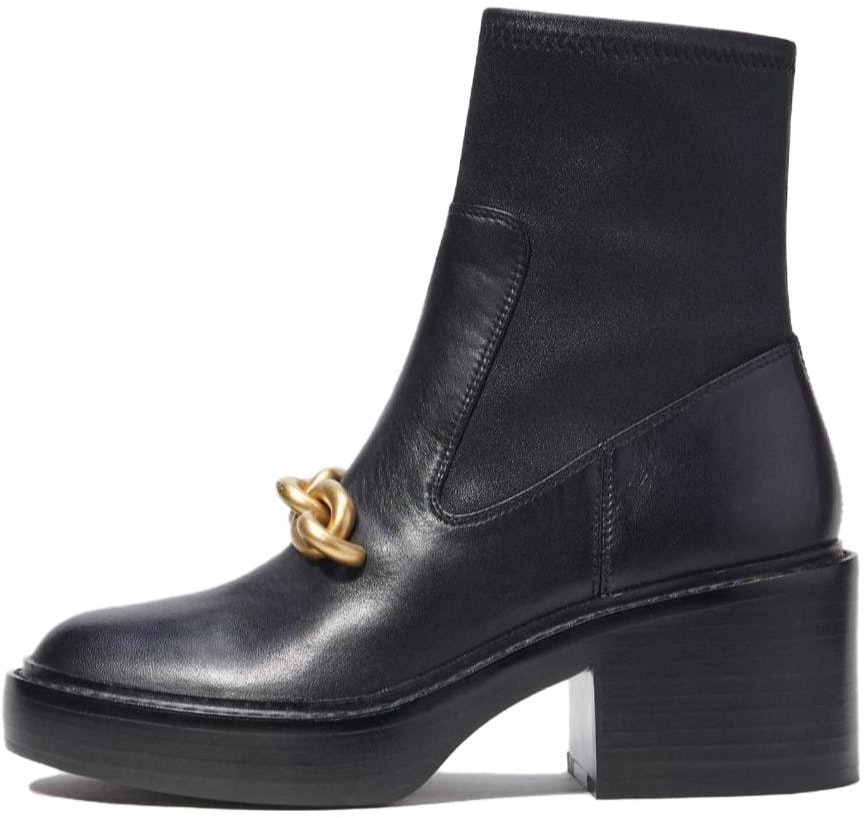 women-coach-leather-slip-on-round-toe-fashion-ankle-boot-black-ck-031-blk