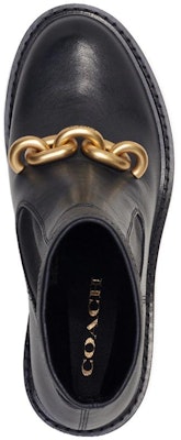 (W) 蔻驰黑色皮革圆头时尚及踝靴 CK031_BLK Lookbook (W) 蔻驰黑色皮革圆头时尚及踝靴 CK031_BLK