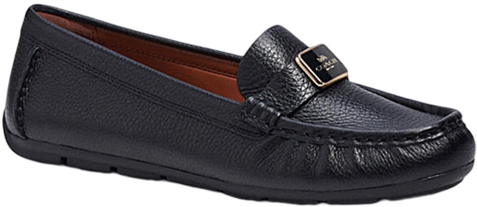 (W) 蔻驰黑色真皮圆头一脚蹬平底鞋 CC637_BLK Lookbook (W) 蔻驰黑色真皮圆头一脚蹬平底鞋 CC637_BLK