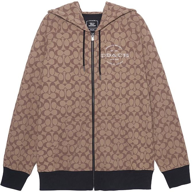 women-coach-letter-logo-print-brown-casual-hooded-jacket-for-women-c8773-e7-v