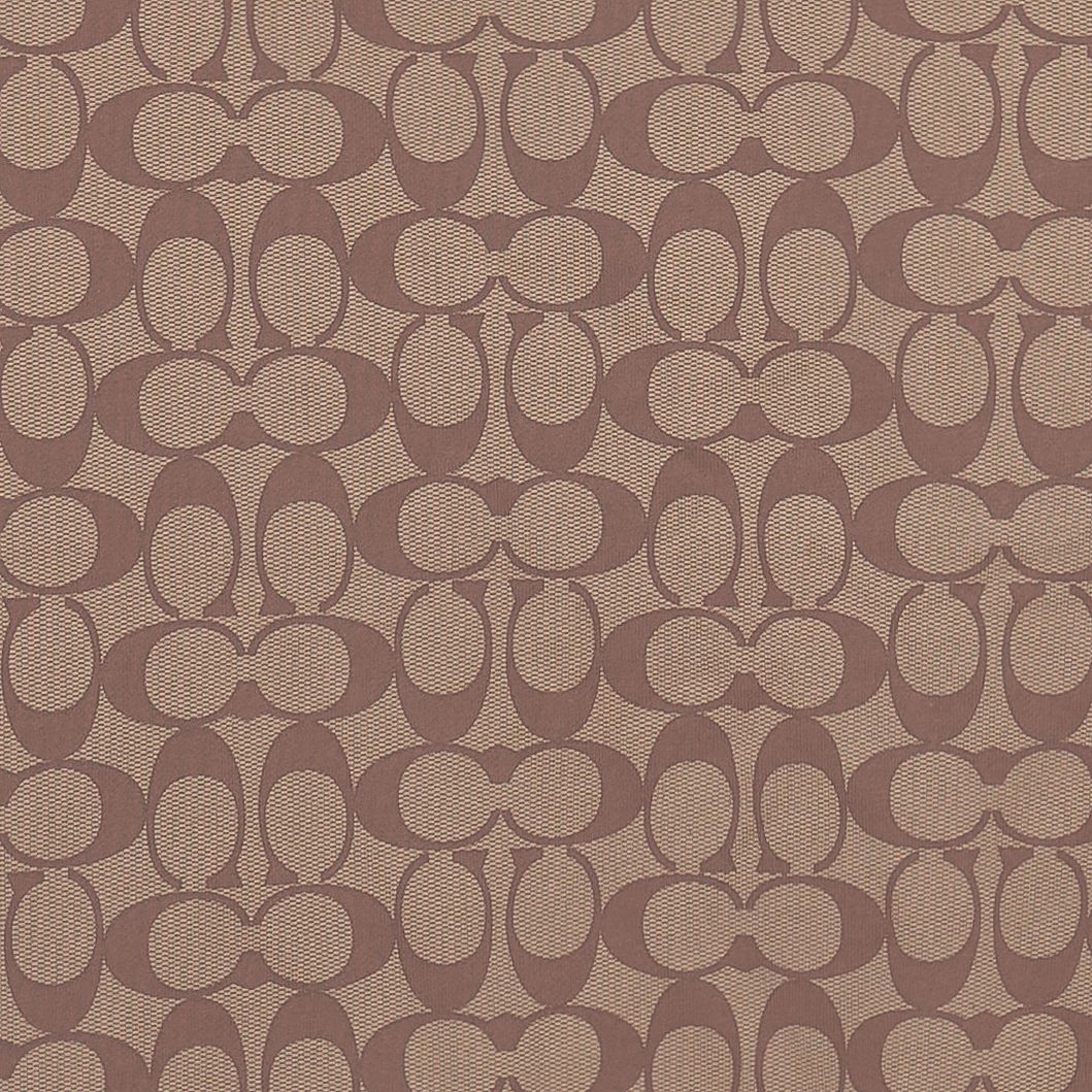 Details for (W) COACH 女士字母标志印花棕色休闲连帽夹克。 C8773-E7V