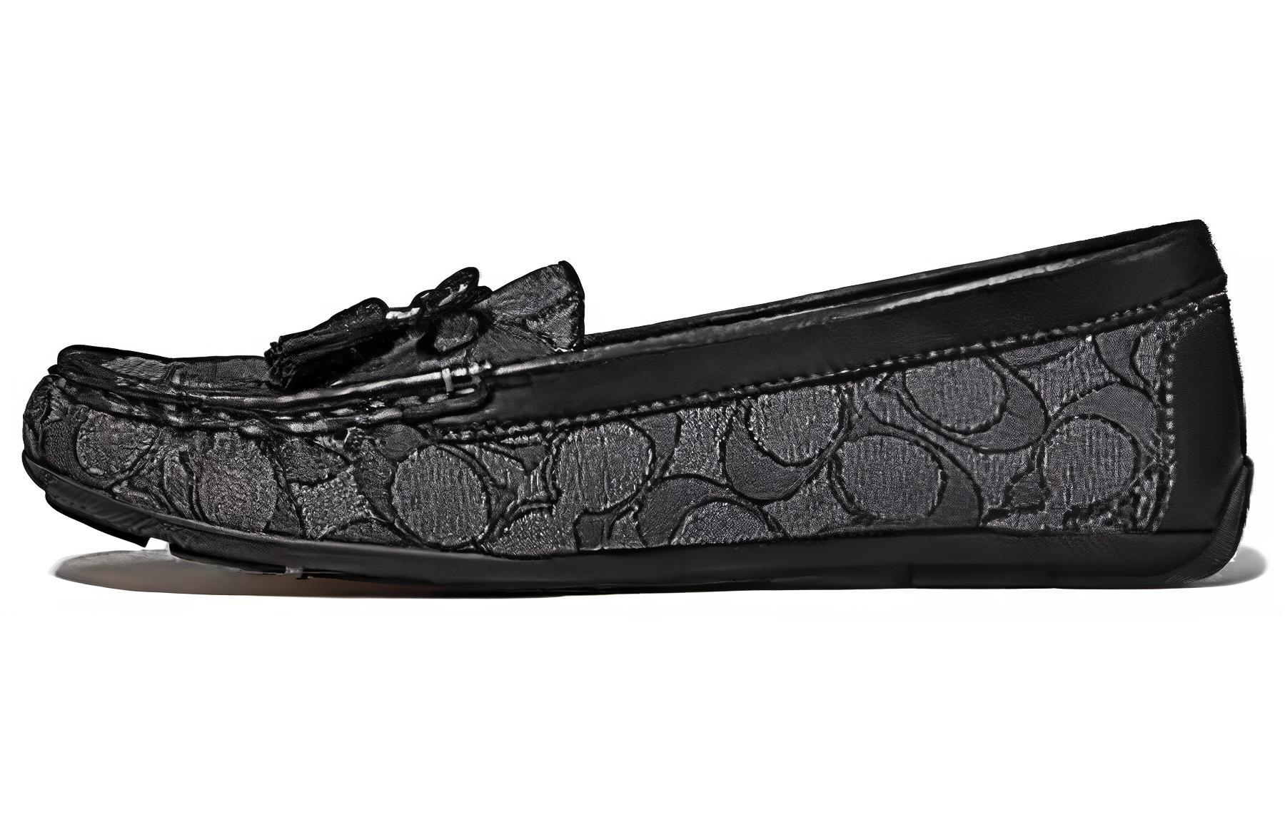 Buy (W) Loafer Coach 'Comfort Round-Toe Hitam' FG4295_P3V