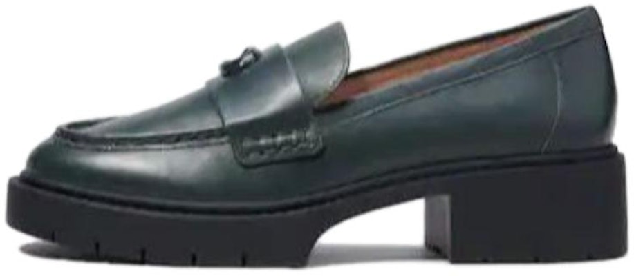 COACH蔻馳 舒適圓頭 樂福鞋 女款 綠色 Buy COACH蔻馳 舒適圓頭 樂福鞋 女款 綠色