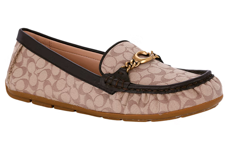 (W) Coach Loafer 'Khaki Colorblock' 圖 2