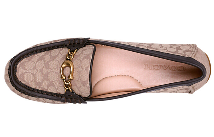 (W) Coach Loafer 'Khaki Colorblock' 圖 3