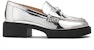 (W) Coach Loafer 'Silver Slip-On' Kasut Gelincir Perak CM753_SLV